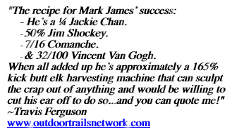 "The recipe for Mark James’